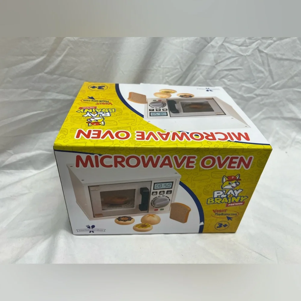 Play brainy microwave play set 11 pc